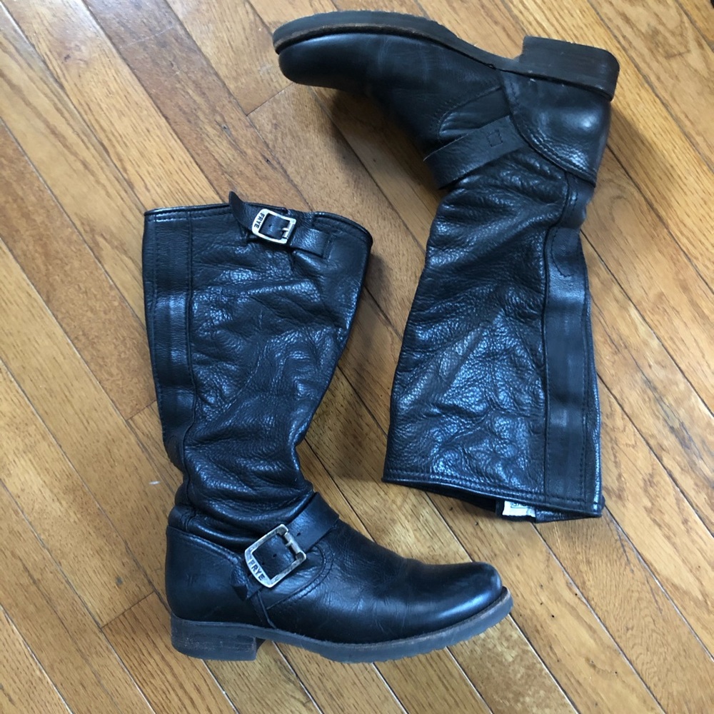 Frye Moto Boots
